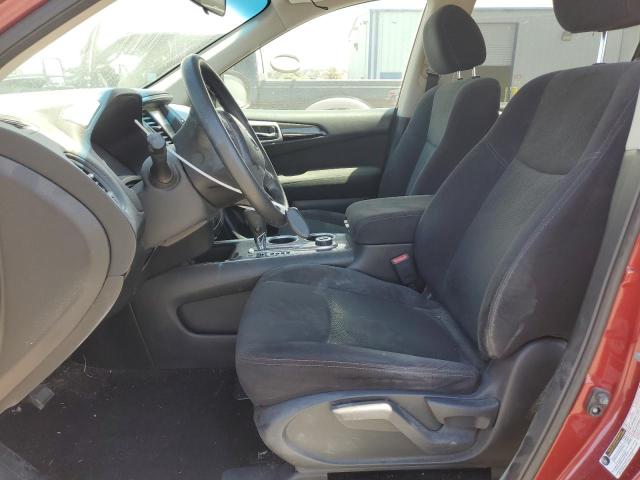 5N1AR2MM5GC650353 - 2016 NISSAN PATHFINDER S 勃艮第红 照片 7