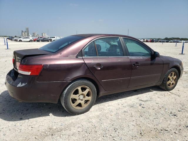 5NPEU46F16H093331 - 2006 HYUNDAI SONATA GLS BURGUNDY photo 3