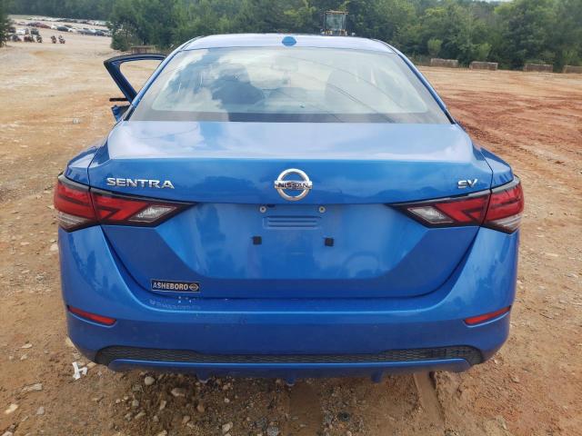 3N1AB8CV2MY247765 - 2021 NISSAN SENTRA SV BLUE photo 6