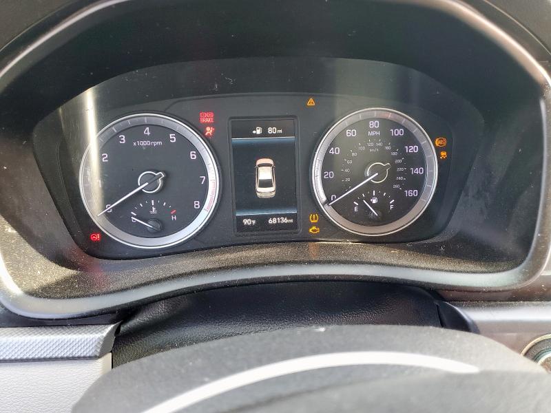 5NPE34AFXKH820034 - 2019 HYUNDAI SONATA LIMITED GRAY photo 9