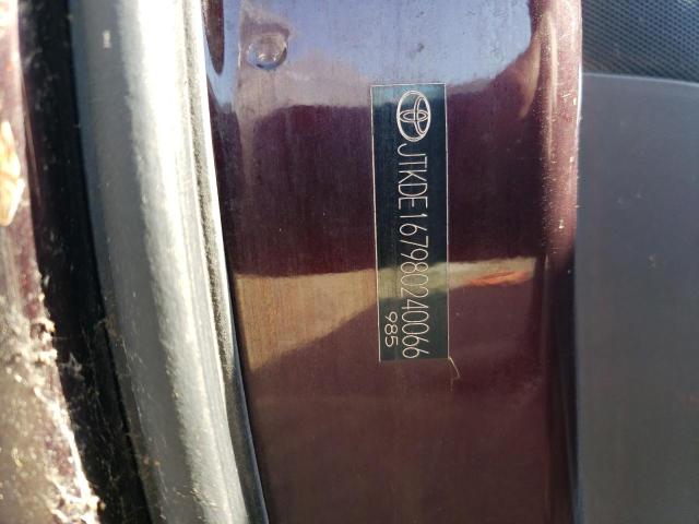 JTKDE167980240066 - 2008 TOYOTA SCION TC GRAY photo 13