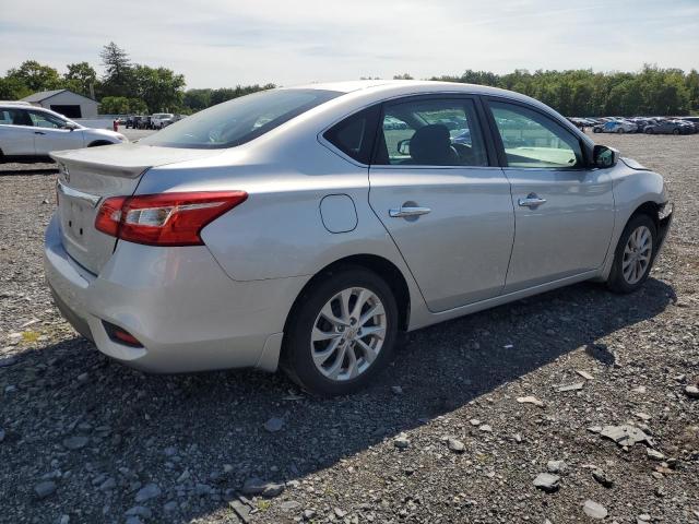 3N1AB7AP6KY261003 - 2019 NISSAN SENTRA S SILVER photo 3