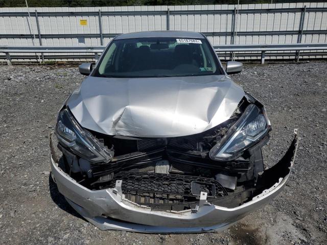 3N1AB7AP6KY261003 - 2019 NISSAN SENTRA S SILVER photo 5