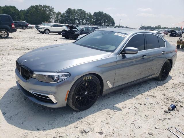 WBAJE7C5XKWW12502 - 2019 BMW 540 XI GRAY photo 1