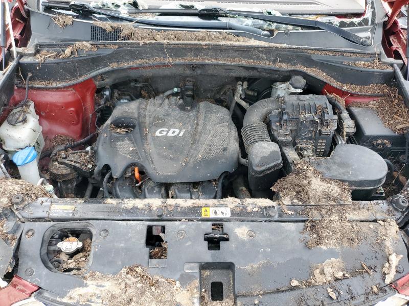5XYZU3LB4DG076539 - 2013 HYUNDAI SANTA FE S Շագանակագույն լուսանկար 12