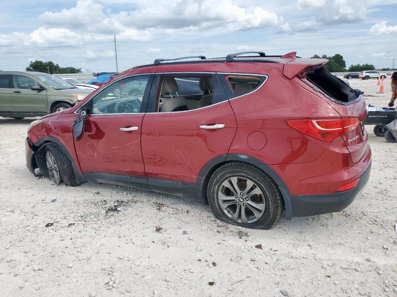 5XYZU3LB4DG076539 - 2013 HYUNDAI SANTA FE S Շագանակագույն լուսանկար 2
