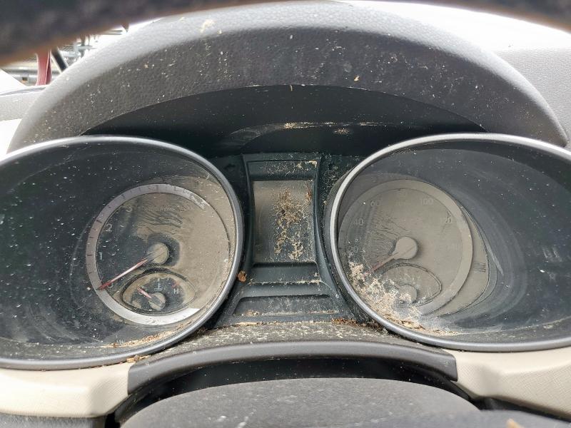 5XYZU3LB4DG076539 - 2013 HYUNDAI SANTA FE S Շագանակագույն լուսանկար 9