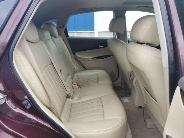 JN1AJ0HR2BM852451 - 2011 INFINITI EX35 BASE Կարմիր լուսանկար 11