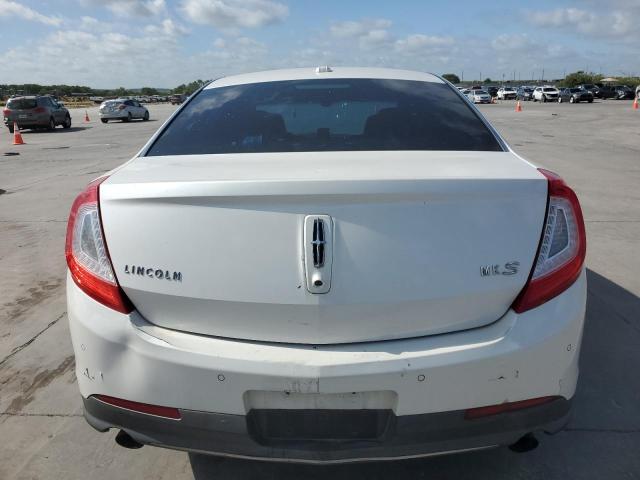 1LNHL9DK6DG602419 - 2013 LINCOLN MKS WHITE photo 6