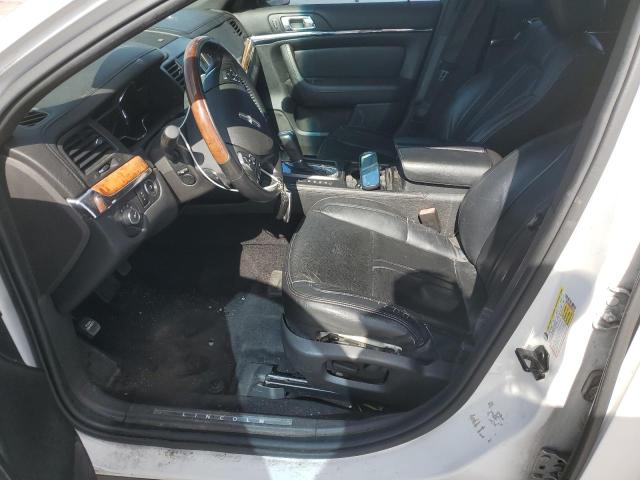 1LNHL9DK6DG602419 - 2013 LINCOLN MKS WHITE photo 7