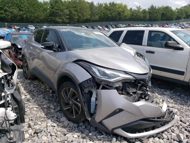 JTNKHMBX7L1064646 - 2020 TOYOTA C-HR XLE GRAY photo 4