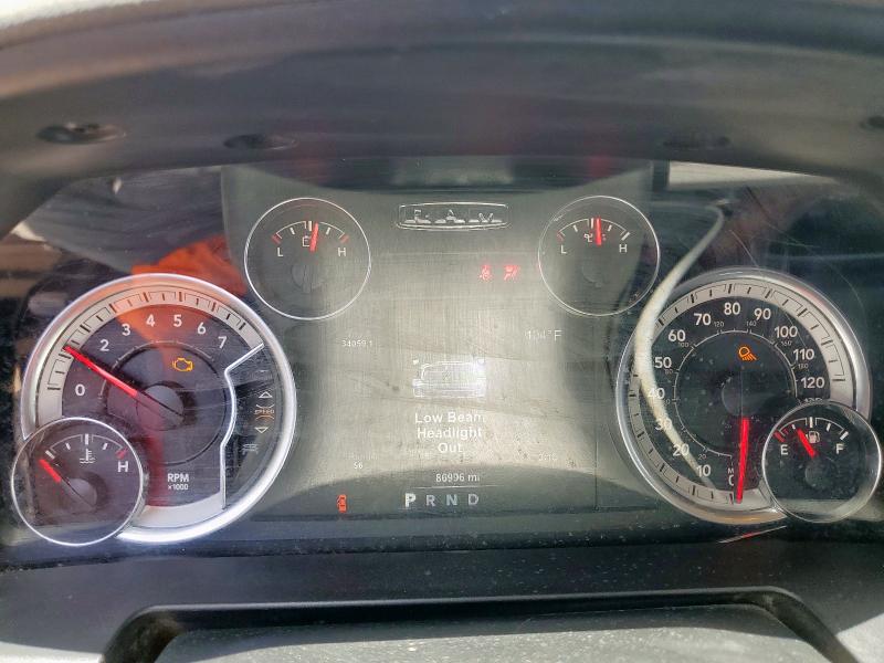 1C6RR6LT4KS549365 - 2019 RAM 1500 CLASSIC SLT Negro foto 9