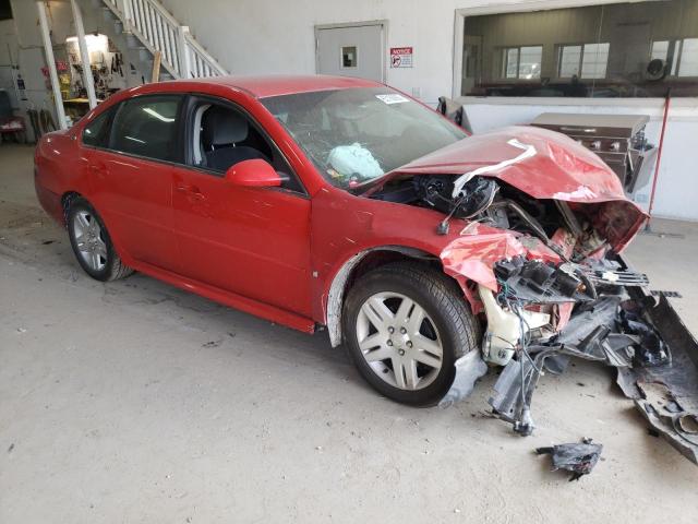 2G1WC57M091173373 - 2009 CHEVROLET IMPALA 2LT RED photo 4