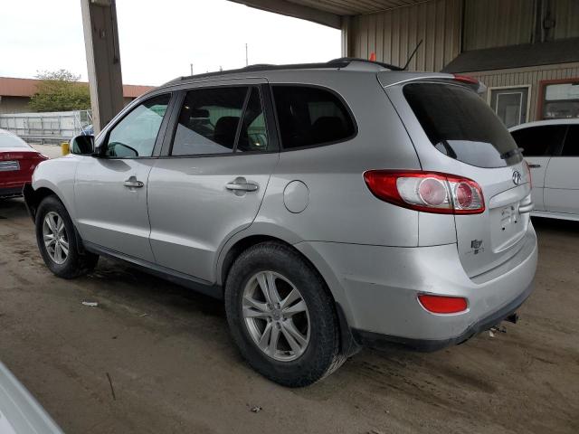 5XYZH4AG7BG017619 - 2011 HYUNDAI SANTA FE SE SILVER photo 2