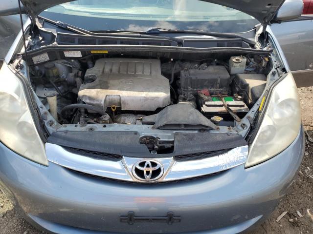 5TDDK4CCXAS032915 - 2010 TOYOTA SIENNA XLE BLUE photo 12