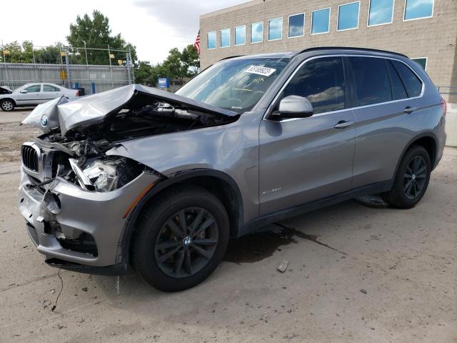 5UXKS4C56F0N09096 - 2015 BMW X5 XDRIVE35D SILVER photo 1