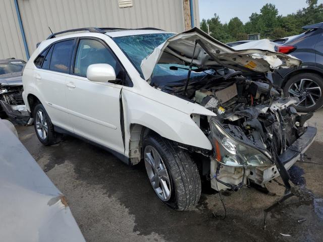 JTJHW31U472029940 - 2007 LEXUS RX 400H WHITE photo 4