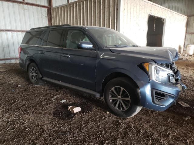 1FMJK1HT3KEA76297 - 2019 FORD EXPEDITION MAX XLT BLUE photo 4