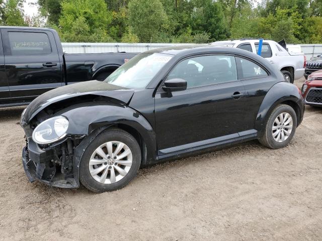 3VWF17AT3EM645901 - 2014 VOLKSWAGEN BEETLE BLACK photo 1