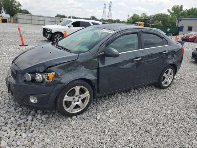 1G1JE5SB2F4119082 - 2015 CHEVROLET SONIC LTZ CHARCOAL photo 1