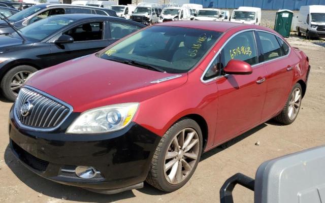 1G4PP5SK2C4141506 - 2012 BUICK VERANO RED photo 1