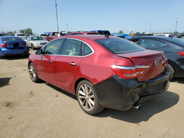 1G4PP5SK2C4141506 - 2012 BUICK VERANO RED photo 2