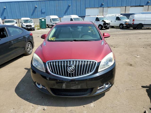 1G4PP5SK2C4141506 - 2012 BUICK VERANO RED photo 5