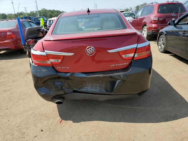 1G4PP5SK2C4141506 - 2012 BUICK VERANO RED photo 6