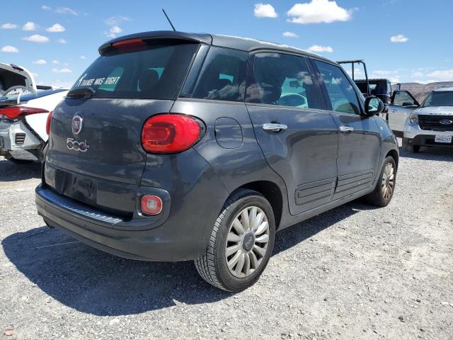 ZFBCFABHXEZ022579 - 2014 FIAT 500L EASY GRAY photo 3