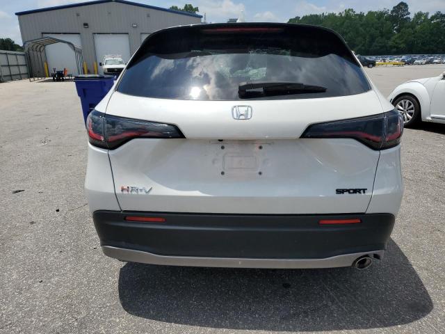 3CZRZ1H52PM720212 - 2023 HONDA HR-V SPORT WHITE photo 6
