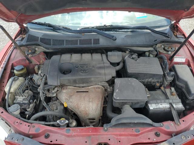4T1BF3EK8AU523730 - 2010 TOYOTA CAMRY BASE წითელი ფოტო 11
