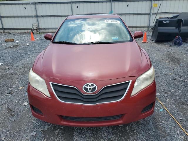 4T1BF3EK8AU523730 - 2010 TOYOTA CAMRY BASE წითელი ფოტო 5
