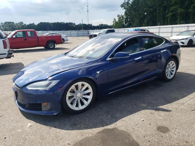 5YJSA1E24HF209907 - 2017 TESLA MODEL S 蓝色 照片 1