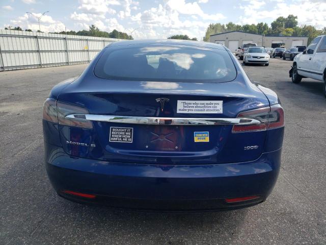 5YJSA1E24HF209907 - 2017 TESLA MODEL S 蓝色 照片 6