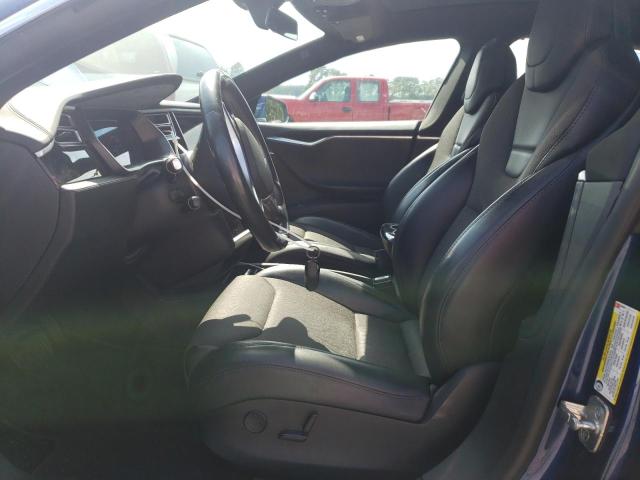5YJSA1E24HF209907 - 2017 TESLA MODEL S 蓝色 照片 7