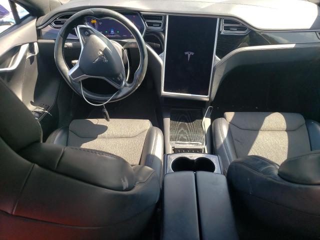 5YJSA1E24HF209907 - 2017 TESLA MODEL S 蓝色 照片 8