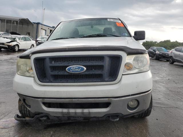 1FTRF04536KA81875 - 2006 FORD F150 WHITE photo 5