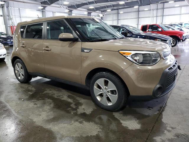 KNDJN2A27E7102346 - 2014 KIA SOUL TAN photo 4