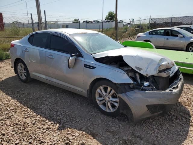 5XXGN4A7XDG117513 - 2013 KIA OPTIMA EX SILVER photo 4