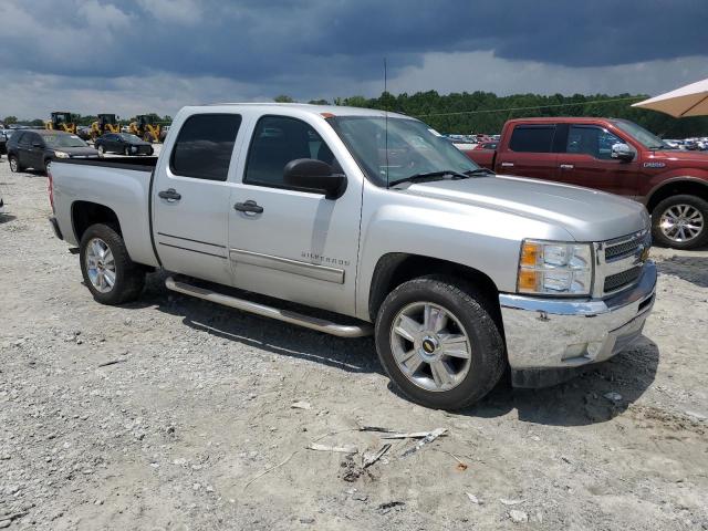 3GCPCSE02CG271295 - 2012 CHEVROLET SILVERADO C1500 LT SILVER photo 4