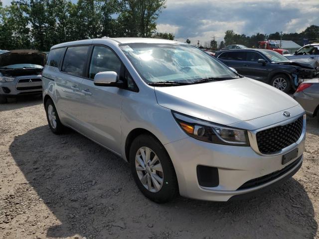 KNDMA5C16G6173075 - 2016 KIA SEDONA L SILVER photo 4