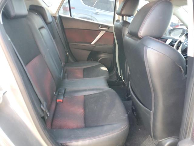 JM1BL1H36A1296710 - 2010 MAZDA SPEED 3 ვერცხლისფერი ფოტო 10