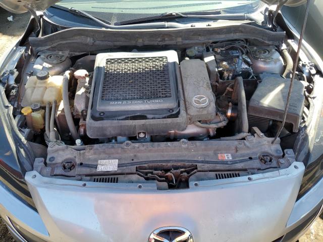JM1BL1H36A1296710 - 2010 MAZDA SPEED 3 ვერცხლისფერი ფოტო 11