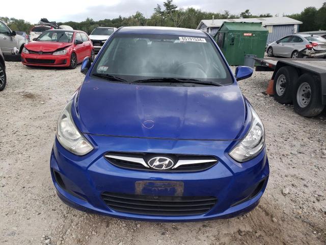 KMHCT5AEXDU078002 - 2013 HYUNDAI ACCENT GLS BLUE photo 5