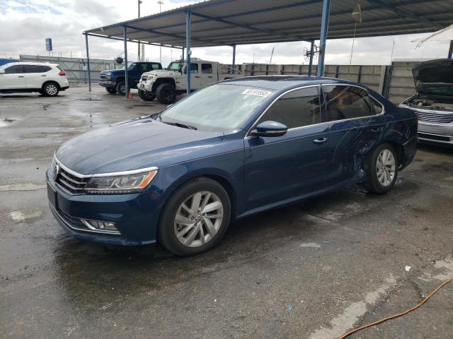 1VWBA7A30JC046027 - 2018 VOLKSWAGEN PASSAT SE BLUE photo 1