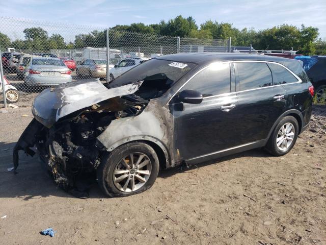 5XYPGDA36KG538709 - 2019 KIA SORENTO L BLACK photo 1