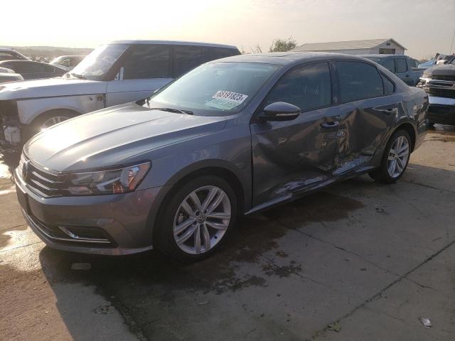 1VWLA7A36KC000272 - 2019 VOLKSWAGEN PASSAT WOLFSBURG GRAY photo 1