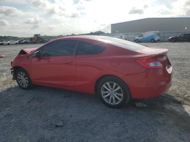 2HGFG3B8XCH542122 - 2012 HONDA CIVIC EX RED photo 2