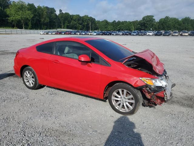 2HGFG3B8XCH542122 - 2012 HONDA CIVIC EX RED photo 4