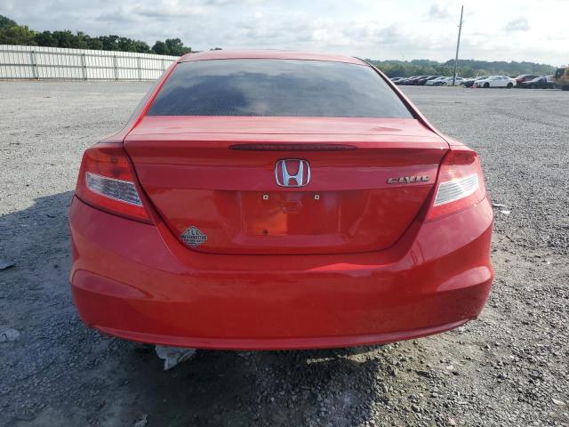 2HGFG3B8XCH542122 - 2012 HONDA CIVIC EX RED photo 6